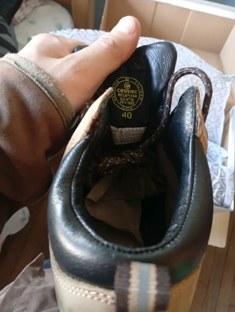 zapatos de seguridad modelo clásico SH406BDK - 3