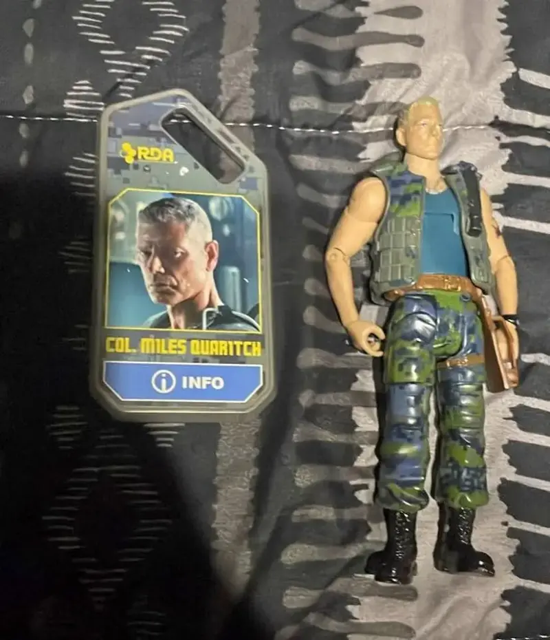 figura Avatar Coronel Miles Quaritch articulada - 5