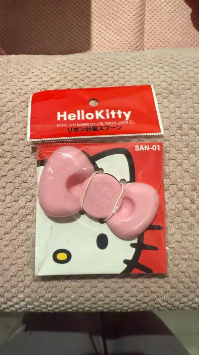 Cuchara medidora Hello Kitty rosa - miniatura 5