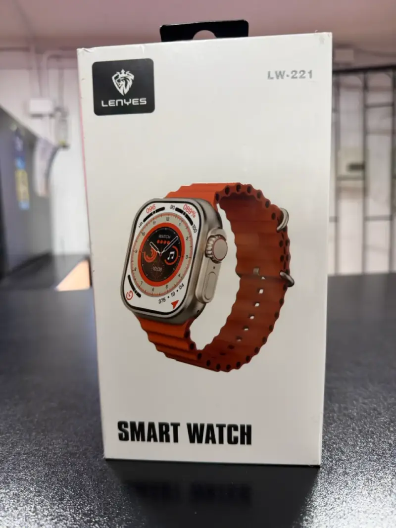Smartwatch Lenyes LW-221 con correa naranja - 1