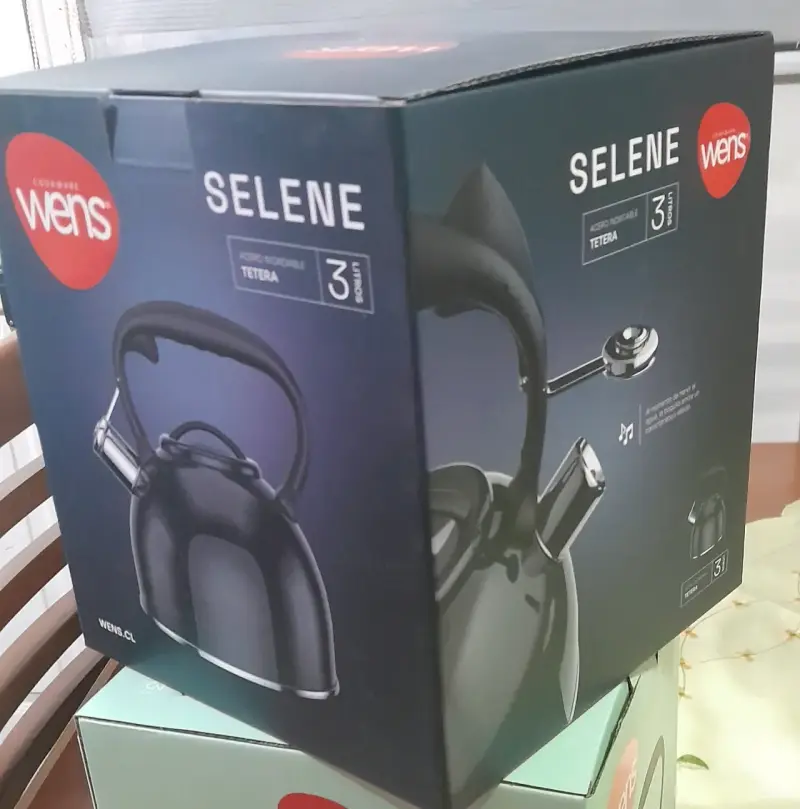 Tetera de acero inoxidable Wens Selene 3 litros - 1