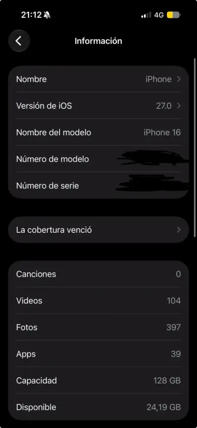 iPhone 16  en buen estado con carcasa - miniatura 3