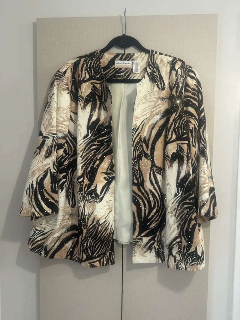 Chaqueta estampada Alfred Dunner - 1