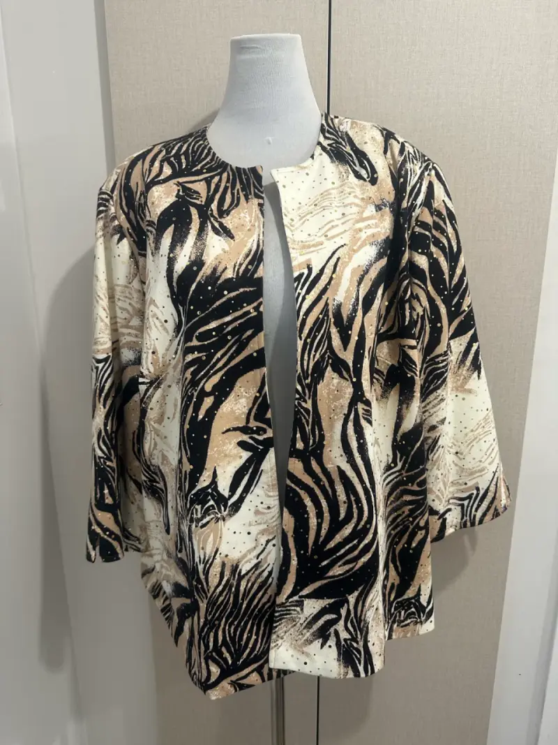 Chaqueta estampada Alfred Dunner - 3
