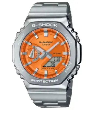 Reloj de pulsera con GM2110D-4A correa metálica - miniatura 1