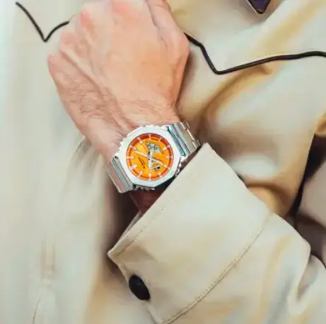 Reloj de pulsera con GM2110D-4A correa metálica - 2