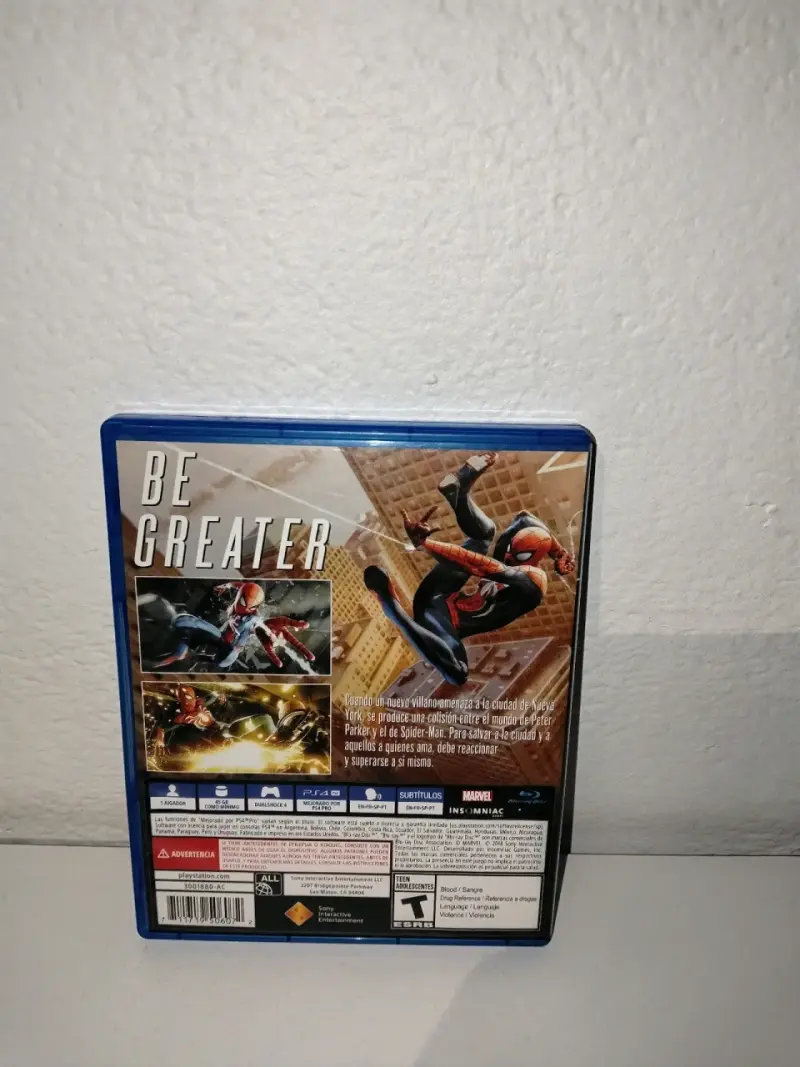 Juego PS4 Marvel Spider-Man en excelente estado - 2
