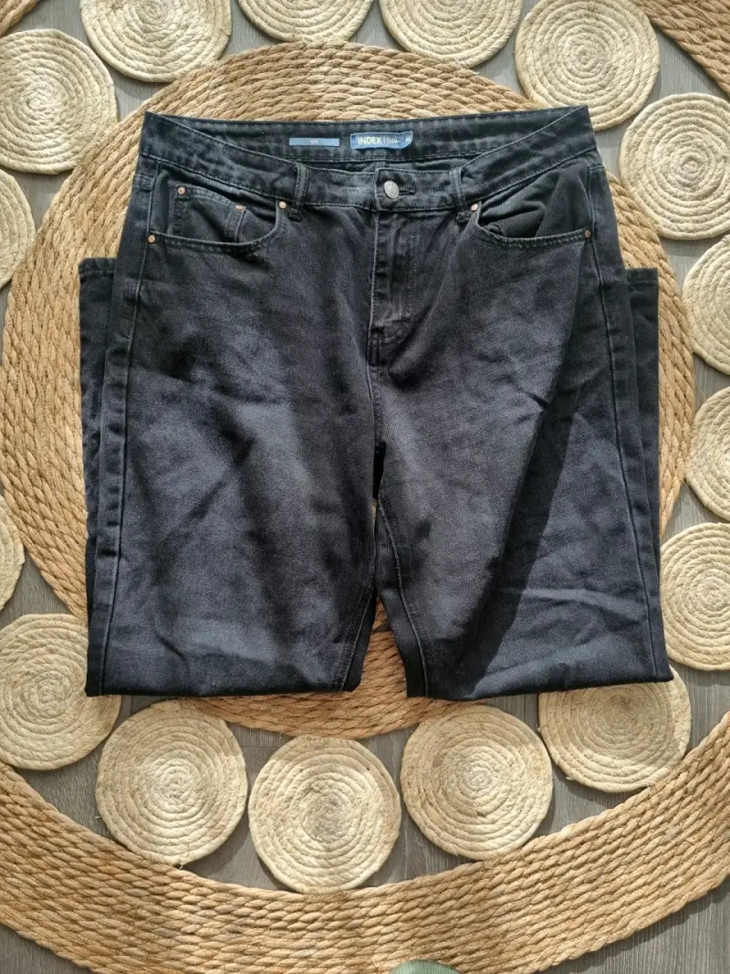 Jeans negros de mujer Index - 1