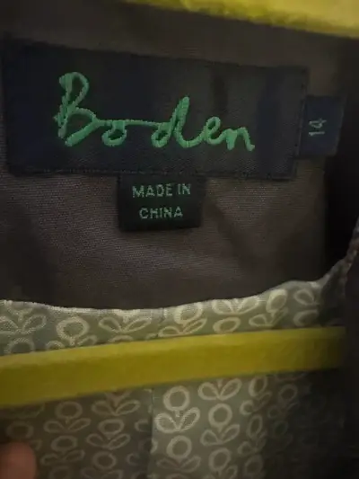 Chaqueta azul con cierre y botones - miniatura 5