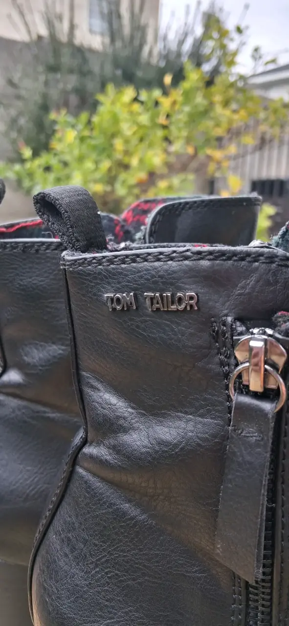 BOTIN TOM TAILOR N°38 ( 25CM) CUERO - 3