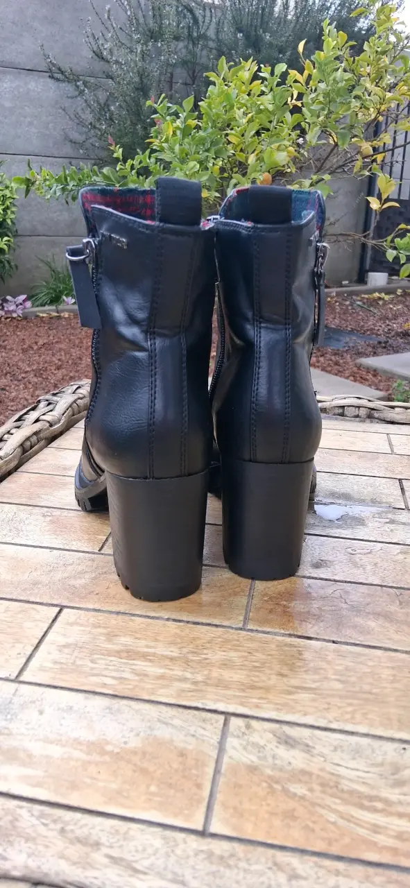 BOTIN TOM TAILOR N°38 ( 25CM) CUERO - 6