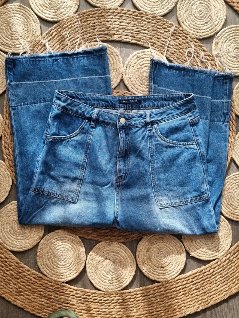 Jeans azul mujer - 1