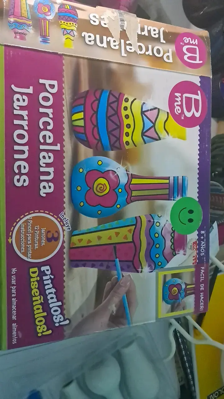 Set de Jarrones para Pintar con Pinturas - 2