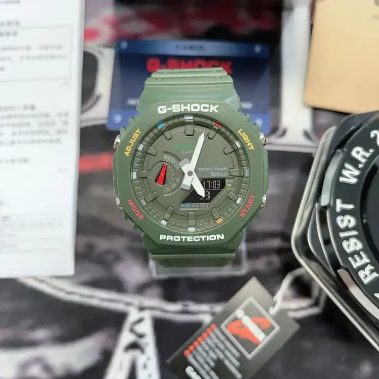 Reloj G-shock Ga-b2100fc-3a Carbono/resina Hombre - 2