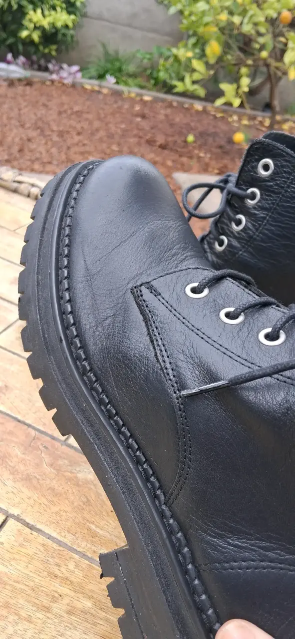 BOTINES KMB ESTILO MILITAR N°38 - 5