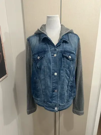 Chaqueta Mezclilla Híbrida Old Navy Talla XL - miniatura 1