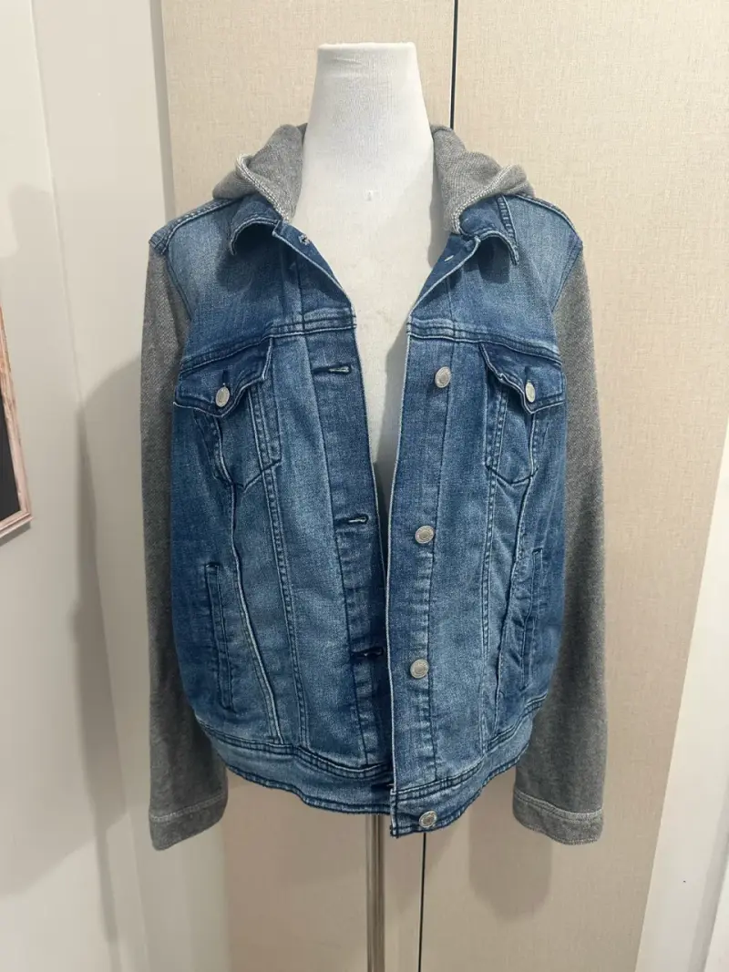 Chaqueta Mezclilla Híbrida Old Navy Talla XL - 2