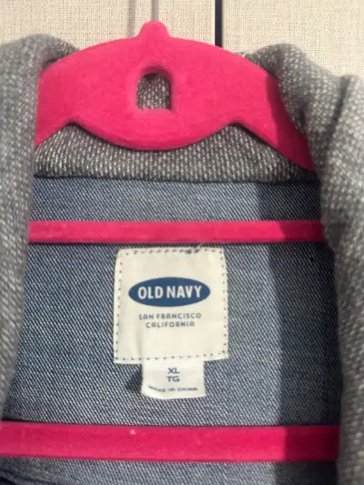 Chaqueta Mezclilla Híbrida Old Navy Talla XL - miniatura 5