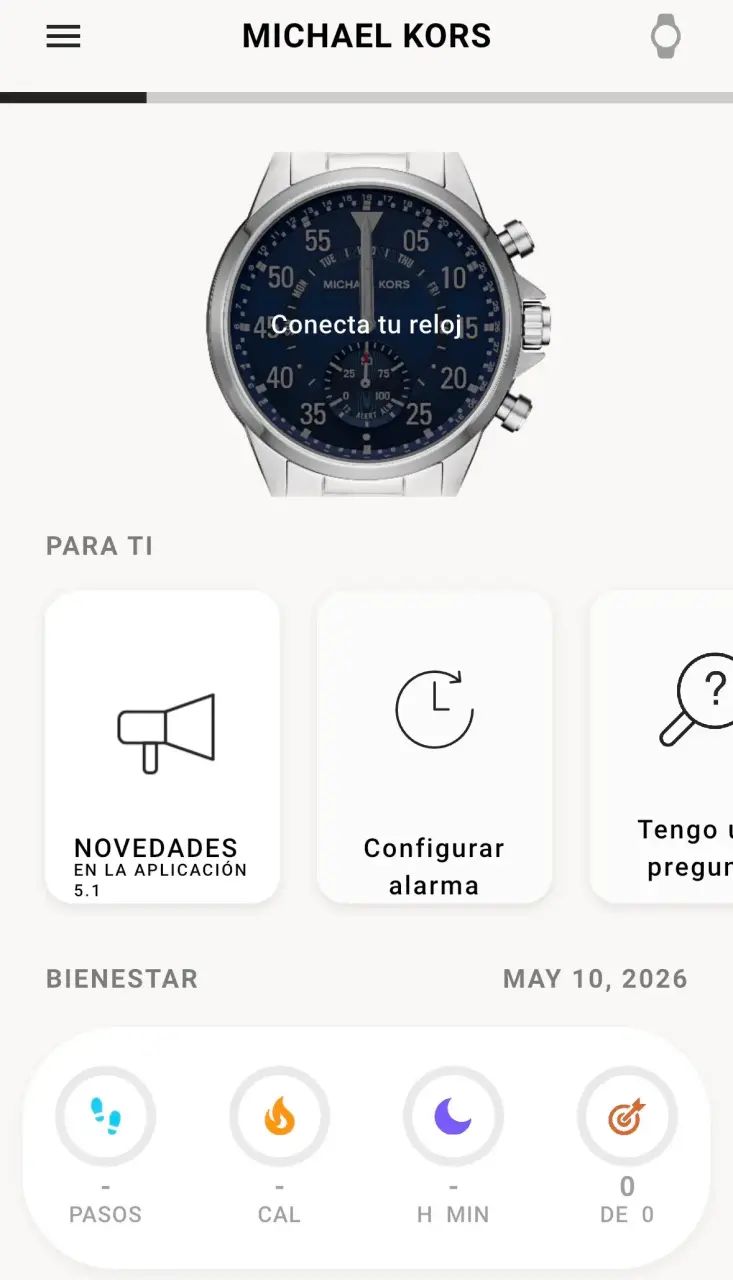 Reloj inteligente con correa de acero inoxidable - 2