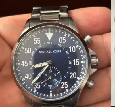 Reloj inteligente con correa de acero inoxidable - miniatura 4