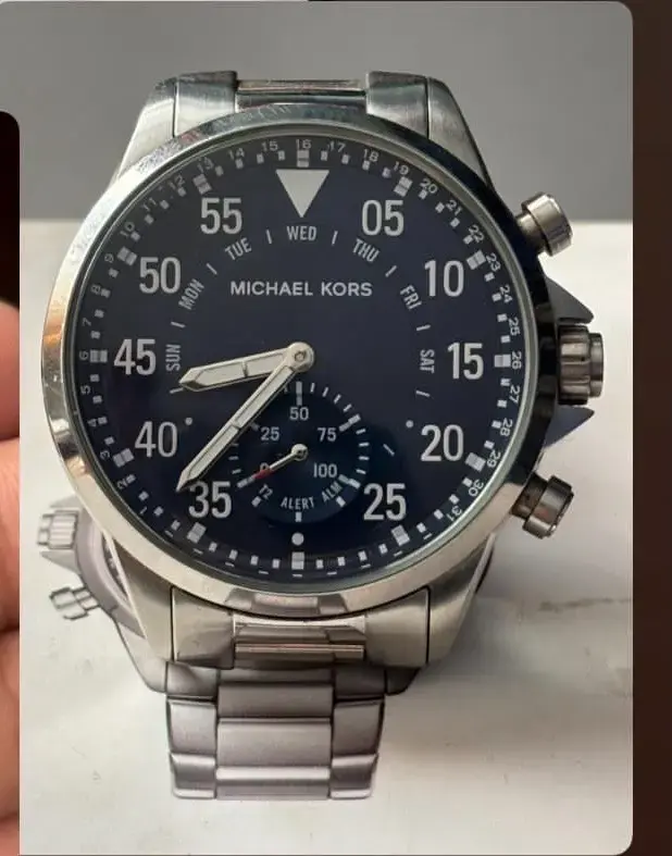 Reloj inteligente con correa de acero inoxidable - 5