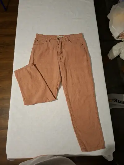 Pantalones de pana color marrón Freedom talla 40 - miniatura 2