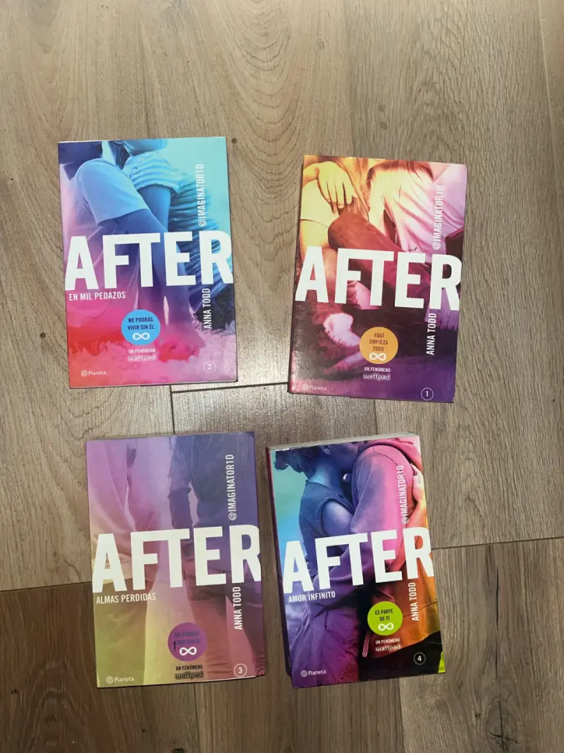 Colección de libros 'After' alternativos - 2