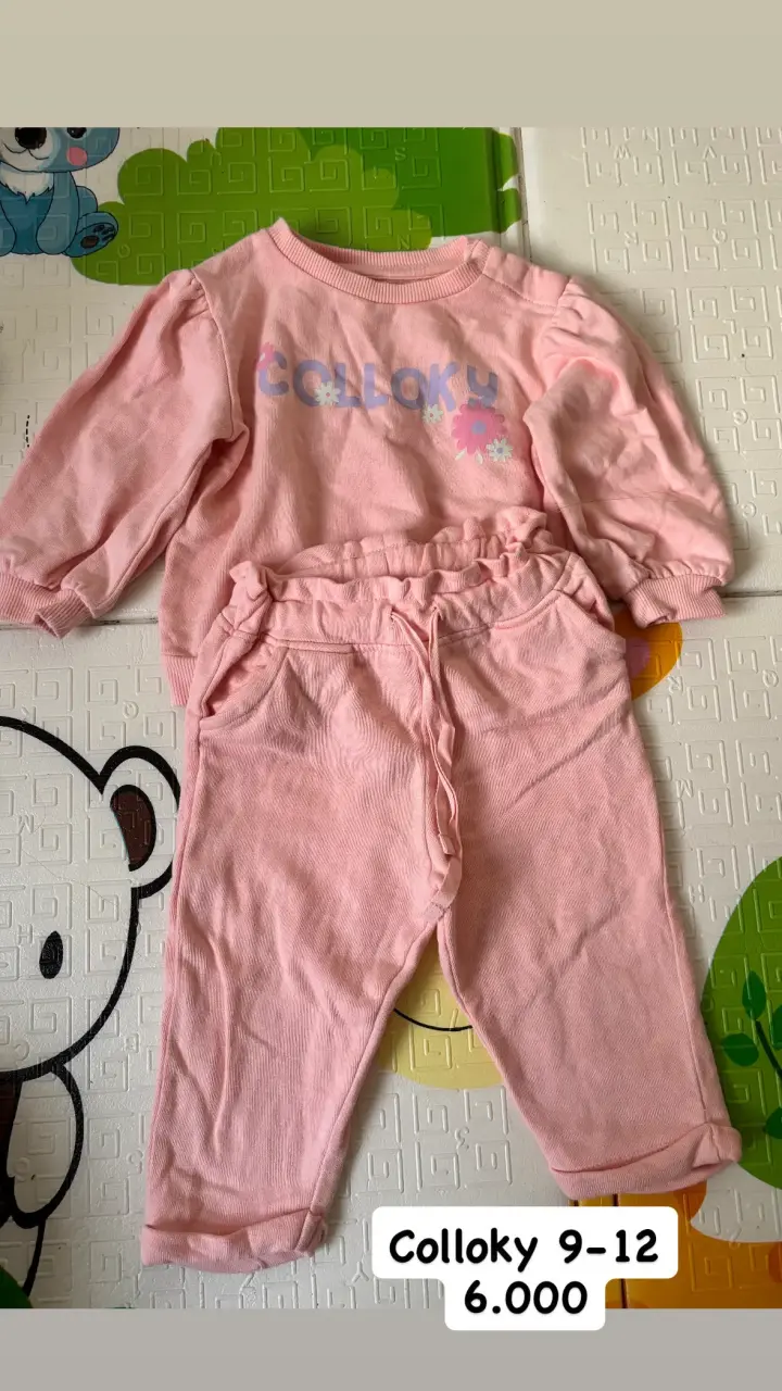 Conjunto Colloky rosa