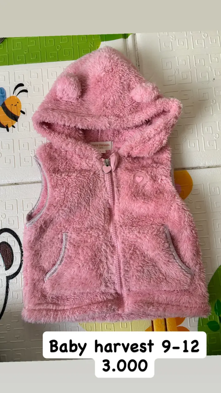 Peludo rosado para bebé