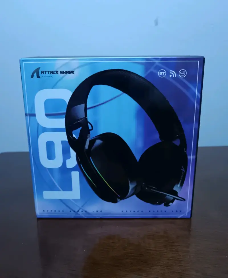 Auriculares Bluetooth Attack Shark L90 con micrófono - 1