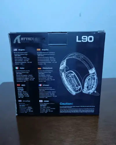 Auriculares Bluetooth Attack Shark L90 con micrófono - miniatura 3