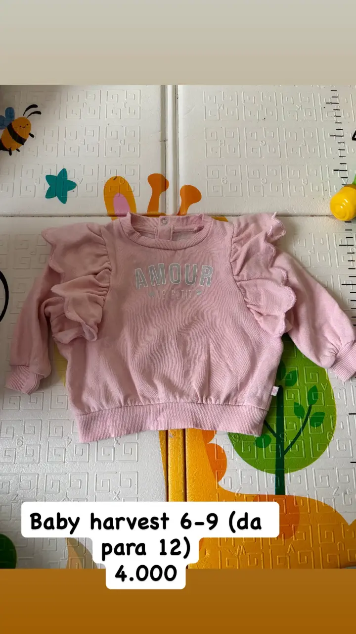 Polerón rosado para bebé