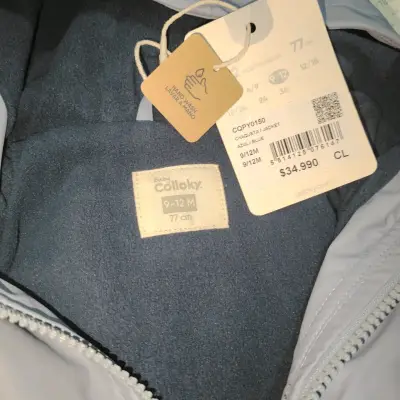 OFERTA Chaqueta impermeable  para bebé color lila - miniatura 6