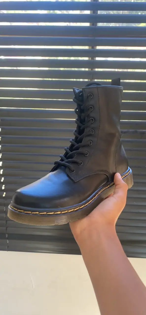 Botas negras de cuero Sybilla con cierre lateral - 2