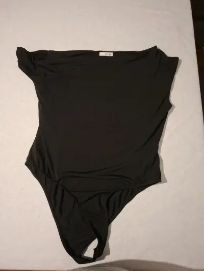 Body negro elegante para mujer Zibel - miniatura 1