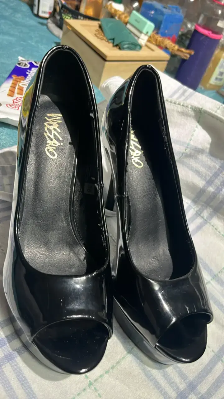 Zapatos de tacón alto negros Messina - 1