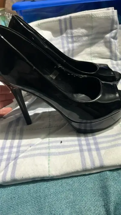 Zapatos de tacón alto negros Messina - miniatura 2
