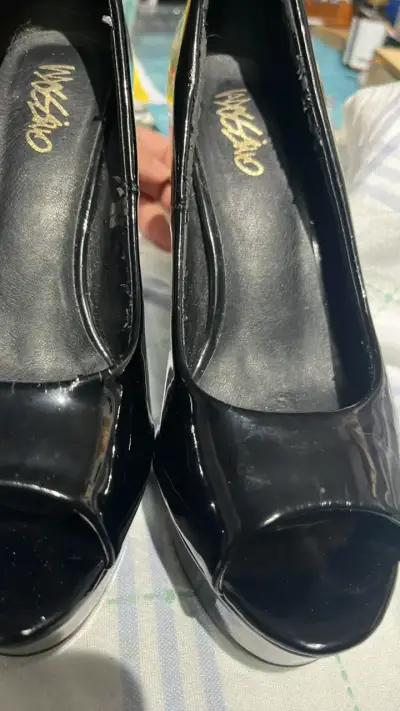 Zapatos de tacón alto negros Messina - miniatura 3