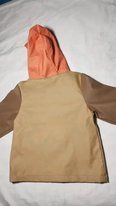 OFERTA Chaqueta para bebé  9-12 meses color café - miniatura 2