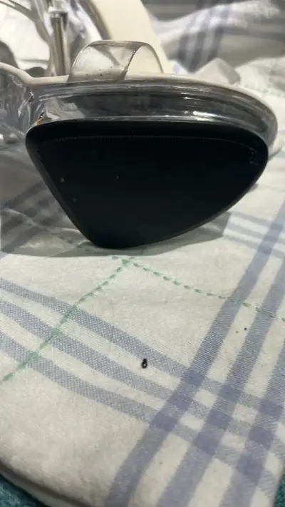 Sandalias de tacón alto blancas con tiras transparentes - miniatura 3