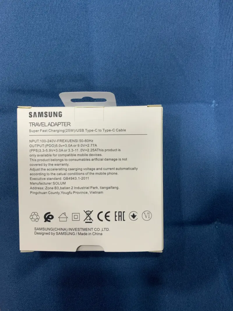 Cargador Samsung de Viaje con Cable USB-C - 2