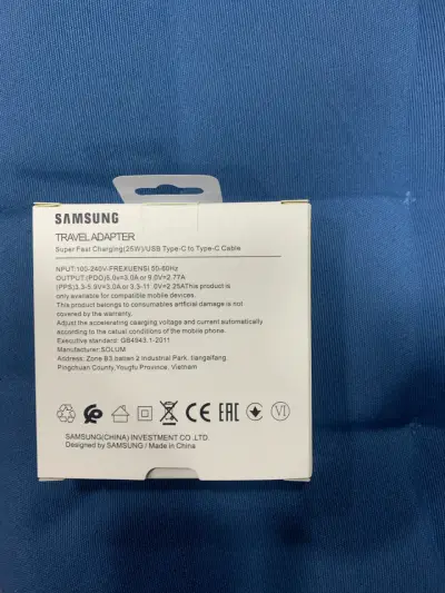 Cargador Samsung de Viaje con Cable USB-C - miniatura 2