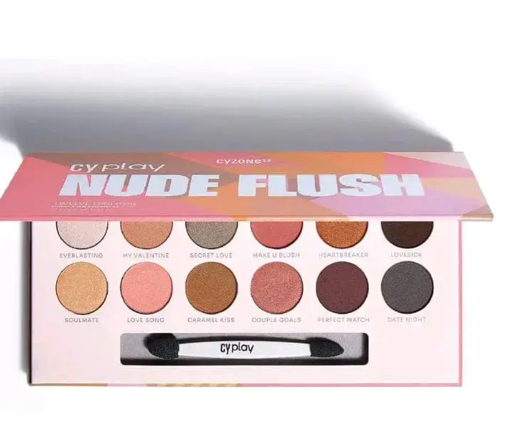 Paletas de sombras Cyplay Sunset Heat y Nude Flush - 2