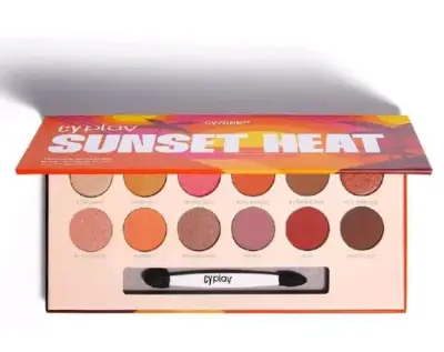Paletas de sombras Cyplay Sunset Heat y Nude Flush - miniatura 3