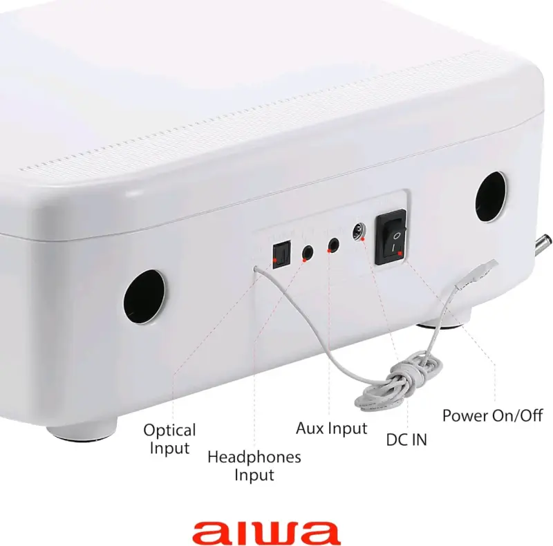 Sistema de sonido Aiwa con reproductor CD y radio FM - 6