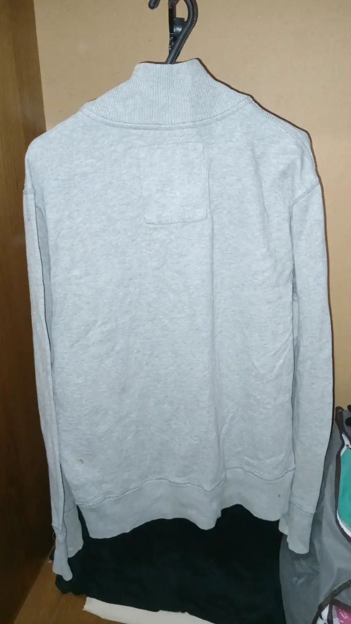 Polerón gris American Eagle TALLA M - 3