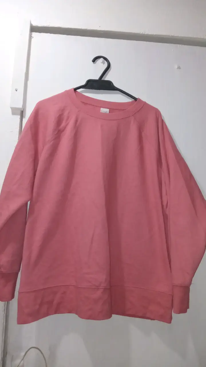Polerón rosado XL