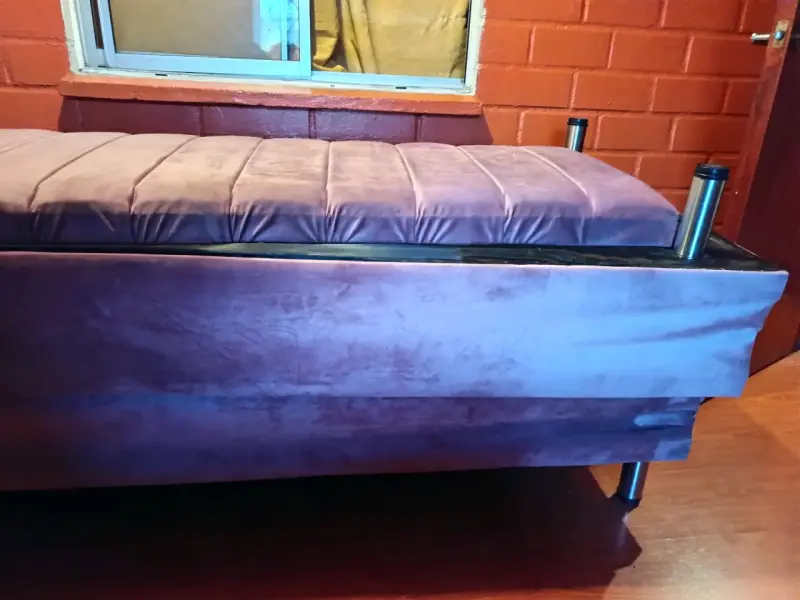 Base de cama de dos plazas más respaldo de pies - 2