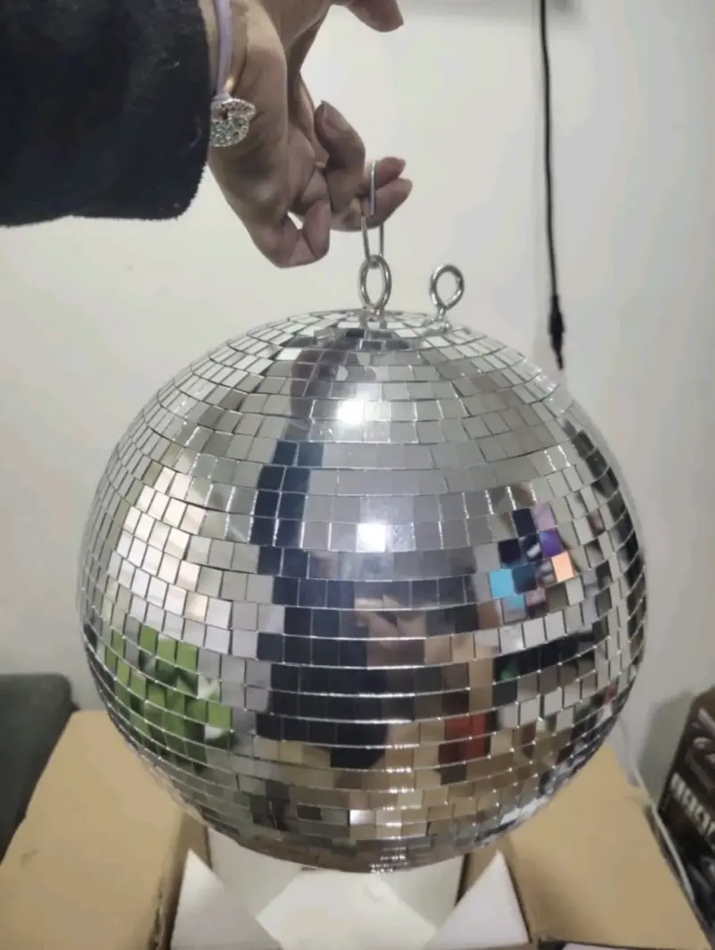 Bola de espejos para fiestas de 30 cm - 1