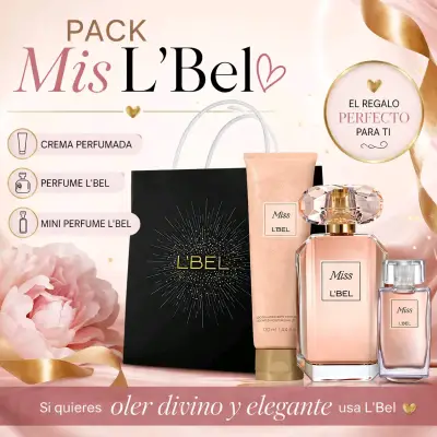 Pack de Perfume y Crema Miss L'Bel - miniatura 1